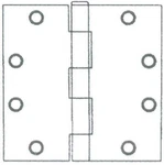 Deltana SS44U32D Stainless Steel 4-INCH X Square Hinge. Fixed Price $47.77.