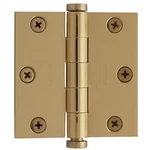Baldwin 1030033I Square Mortise Hinge, Vintage Brass. Fixed Price $51.52.
