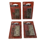 Everbilt Narrow Utility Hinges 3" (2 Pk) 613584 (lot Of 4) Satin Brass Finish. Fixed Price $15.89.