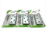 National Hardware N115-519 V129 3" Screen/storm Door Hinges Lot Of. Fixed Price $31.99.