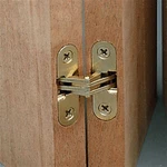 Soss Invisible Hinge 3/8" X 1-11/16" (pair). Fixed Price $40.99.