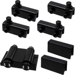 Antrader Stainless Steel Glass Door Pivot Hinge Double 5-6MM, Black. Fixed Price $12.53.