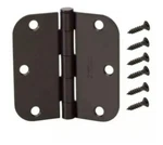 Lot Of Three (3) Everbilt 715302 Door Hinge Oil Rubbed Bronze Finish 3" New 5/8. Fixed Price $23.75.