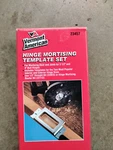 Vermont American No. 23457 Hinge Mortising Template Set Open Box. Fixed Price $13.95.