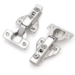 Probrico (2 PAIR/4 Pack Full Overlay Soft Closing Clip On Pairs, Nickel. Fixed Price $18.10.