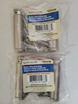 Quantity 2 Gate House Double Acting Spring Hinge Satin Nickel- 0353100. Fixed Price $17.00.
