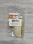 Gatehouse 3" Mortise Rounded Edges Interior Door Hinge Satin Brass 0308904. Fixed Price $6.74.