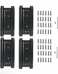 8 Inch Black Double Action Spring Hinges Self Closing Door For Cafe Saloo. Fixed Price $91.99.