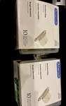 Amerock Cabinet Hinge Variable Overlay Satin Nickel 10 Pack. Fixed Price $37.00.