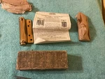 Vintage Chicago Triplex Spring Hinges. Nib. With Screws. Instructions. 4 1/2. Fixed Price $31.50.