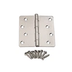 61978 1/4" Radius Corner Sn Satin Nickel Steel Door Hinge (pack Of 100). Fixed Price $174.90.