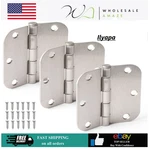 Ilyapa Satin Nickel Door Hinges 3.5 X Inch Interior Hardware. Fixed Price $29.99.