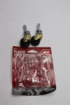 (2-PK) Ace Stem Casters Plastic Black 1-1/4" 51124. Fixed Price $9.00.