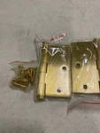 Deltana DSB35 Solid Brass 3.5" Square Corner Full Mortise Hinge. Fixed Price $45.54.