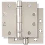 Miseno MDH4582 4-1/2 X Ball Bearing Square Corner Door Hinge Nickel. Fixed Price $7.37.