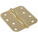 Hillman 851246 5/8" Round Corner Door Hinge Brass (4"). Fixed Price $8.50.