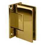 Crl GEN037BR Brass Geneva Wall Mount Full Back Plate Standard Hinge. Fixed Price $36.86.