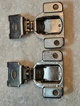 New 2PACK Amerock Cabinet Compact Hinge F-2812-15A 1/4" Overlay Face Frame. Fixed Price $55.00.