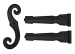 Builders Edge, Inc. 051010001002 Vinyl Decorative Kit (4 Hinges Hooks). Fixed Price $14.99.