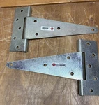 National Hardware 10 T-hinge N128-900 Zinc Plated Steel Extra Heavy Duty. Fixed Price $25.00.