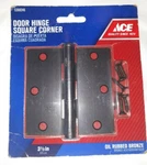 Ace Door Hinge Square Corner 1/2" Oil Rubbed Bronze 5368246. Fixed Price $8.98.