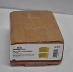 Designhouse 3-1/2" Steel Door Hinges 10 Pack Satin Brass Finish 181347. Fixed Price $10.99.