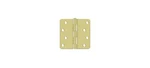 Deltana S44R43 X 1/4" Radius Hinge, Residential Polished Brass Pair. Fixed Price $13.35.