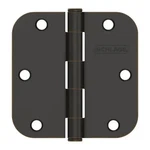 (3 Pack) Ives 1011F-622E 1/2 5/8 Radius Corner Hinges (aged Bronze). Fixed Price $19.99.