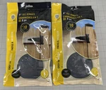 Nuvo Iron Black Galvanized Steel 8" 2 Pair Hardware Gate Hinge. Fixed Price $22.48.