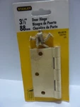 Stanley Door Hinge 85-0275/CD741, Antique Brass, Removeable Pin, New Old Stock. Fixed Price $9.00.