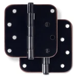 Miseno MDH4002 X Plain Bearing 5/8" Radius Corner Door Hinge - Bronze. Fixed Price $23.55.