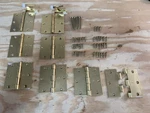 Reliabilt 3-1/2-IN Square Satin Brass Mortise Interior Door Hinge With Stopper. Fixed Price $17.99.