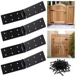 Heavy Duty Gate Hinges, Adjustable 270 Folding Barn Door With Screw. Fixed Price $42.27.