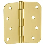 Design House 181586 X 4", 5/8" Steel Door Hinge Satin BRASS-RADIUS-10 Pack. Fixed Price $23.20.