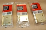 Lot Of Everbilt Satin Brass 1/4" Corner Radius Door Hinge 237-073. Fixed Price $8.95.