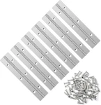 Pcs Inch Stainless Steel Piano Hinge Heavy Duty With 36 Screws For Cabin. Fixed Price $14.58.