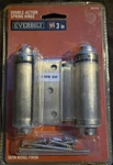 Everbilt 14971 3 In. Square Radius Satin Nickel Double Action Spring Door Hinge. Fixed Price $10.00.