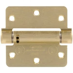 Hillman 3-1/2 In. Adjustable Spring Hinge 1/4 Round Corner Satin Brass Finish. Fixed Price $15.00.