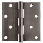 New Set Of 6 Brainerd Door Hinges Antique Pewter 4IN. Fixed Price $7.99.