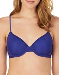 Gossamer Next To Nothing Micro T-shirt Bra Spectrum Blue Size 34C. Fixed Price $22.00.