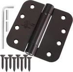 (2 Pack) Heavy-duty 4" Self-closing Spring Door Hinge With 5/8" Radius Corners,. Fixed Price $33.99.