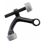 Emtek 2241 Solid Brass Hinge Pivot Stop, Rubber Tip (flat Black). Fixed Price $8.75.