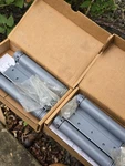 Bommer Spring Hinges 7" Double Action Steel 3029-A Grey Color Pair. Fixed Price $75.00.