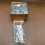 Lawrence Zinc Plate, 4 Light Strap Hinge 10 Pair. Fixed Price $49.45.