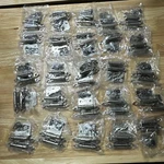 25 Pair Self-closing Flush Mount Spring Cabinet Hinges 1.5" Chrome Ultra #98292. Fixed Price $29.95.
