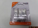 QTY=6 (3 Pks Of 2), National Hardware V514 1-1/2" Door Hinge Stainless N276-956. Fixed Price $22.61.