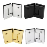 135 Degree Geneva Glass To Shower Door Hinge For 3/8"- 1/2 Thick. Fixed Price $74.00.