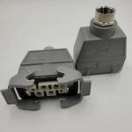 Harting Enclosure PG21 09300160420 & M32 19300160737. Fixed Price $49.99.