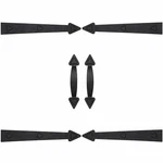Nileho Magnetic Garage Door Hardware Hinges & Handles Set, Black. Fixed Price $20.41.
