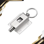 Door Barrel Bolt Pull Spring Loaded Auto Sliding Latch. Fixed Price $11.41.